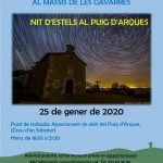 Nit d’estels al Puig d’Arques