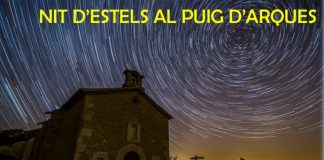Nit d'estels al Puig d'Arques