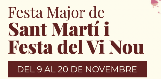 Festa Major de Sant Martí i Festa del Vi Nou 2022
