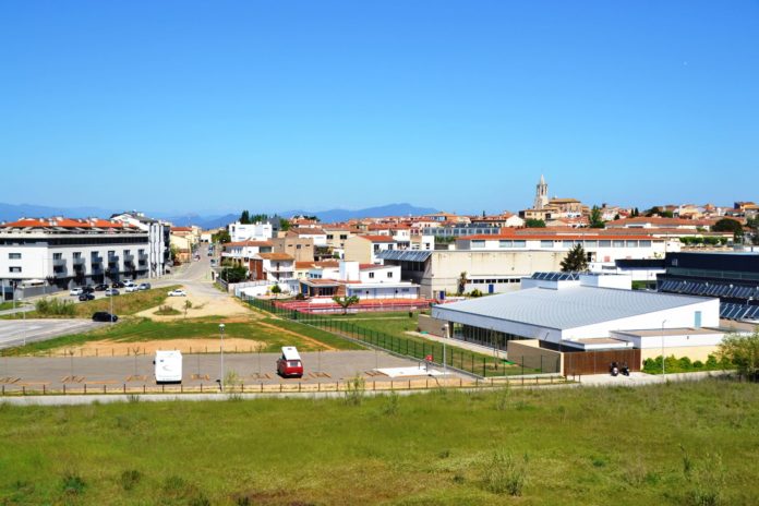 L'àrea d' autocaravanes Cassà