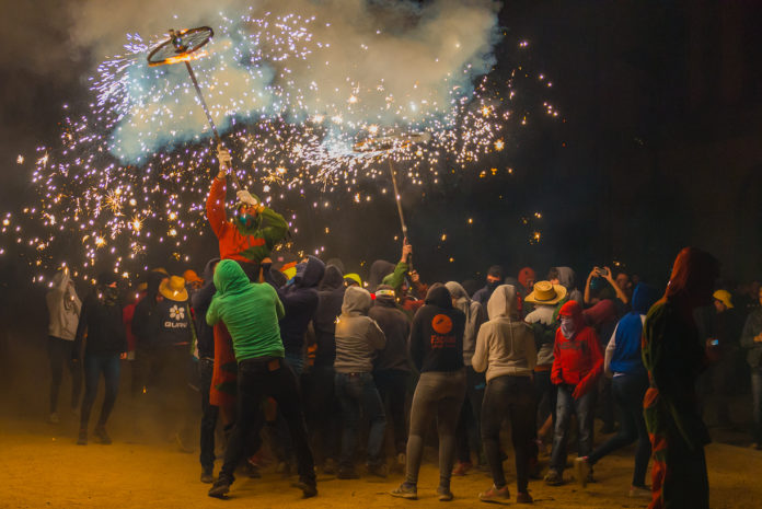 Correfoc Llagostera Diables de l'Onyar