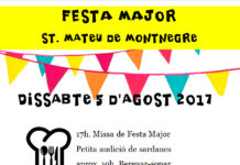Festa Major Sant Mateu de Montnegre