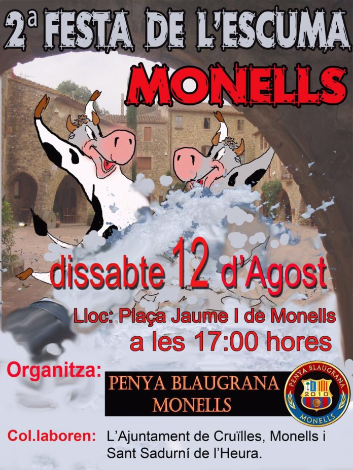 Festa escuma Monells