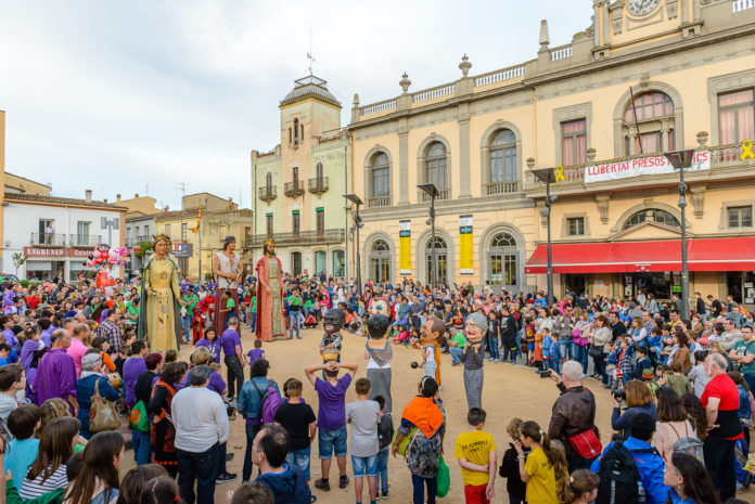 Festa Major Llagostera gegants