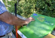 Ruta a les vies verdes de Girona adaptada a persones cegues o amb baixa visió