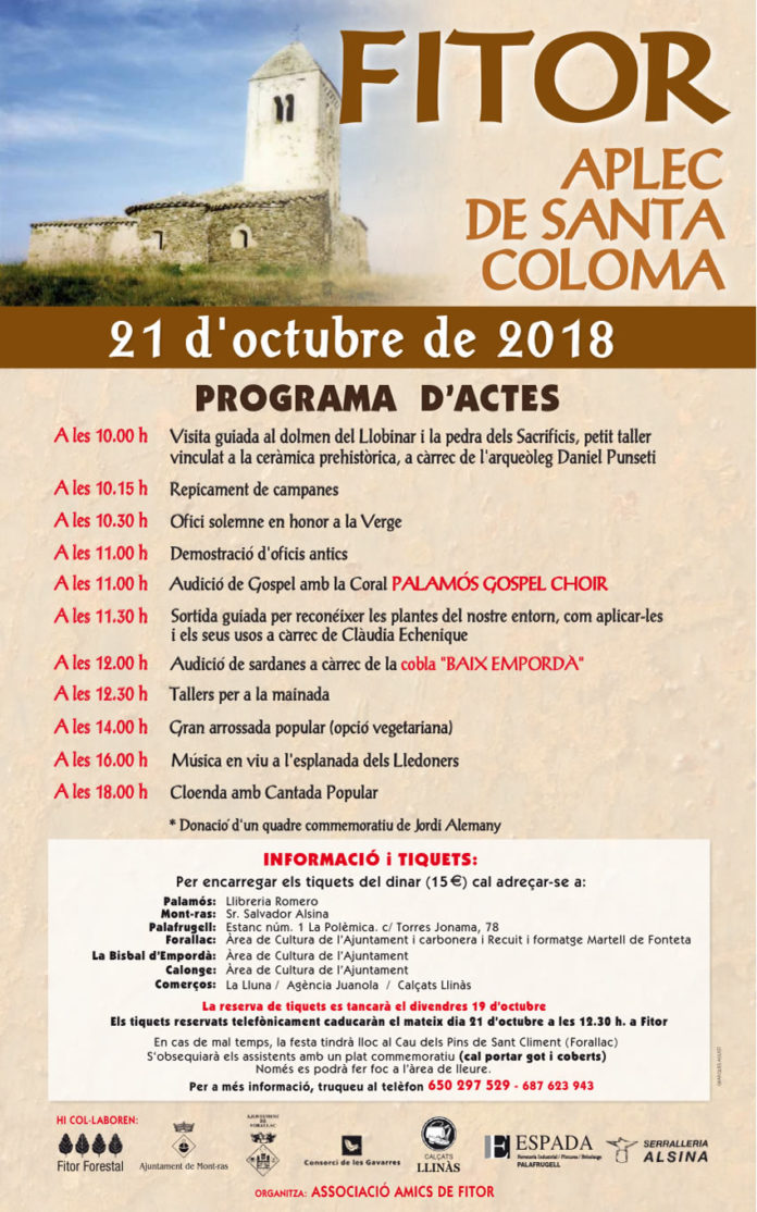 aplec de Santa Coloma de Fitor