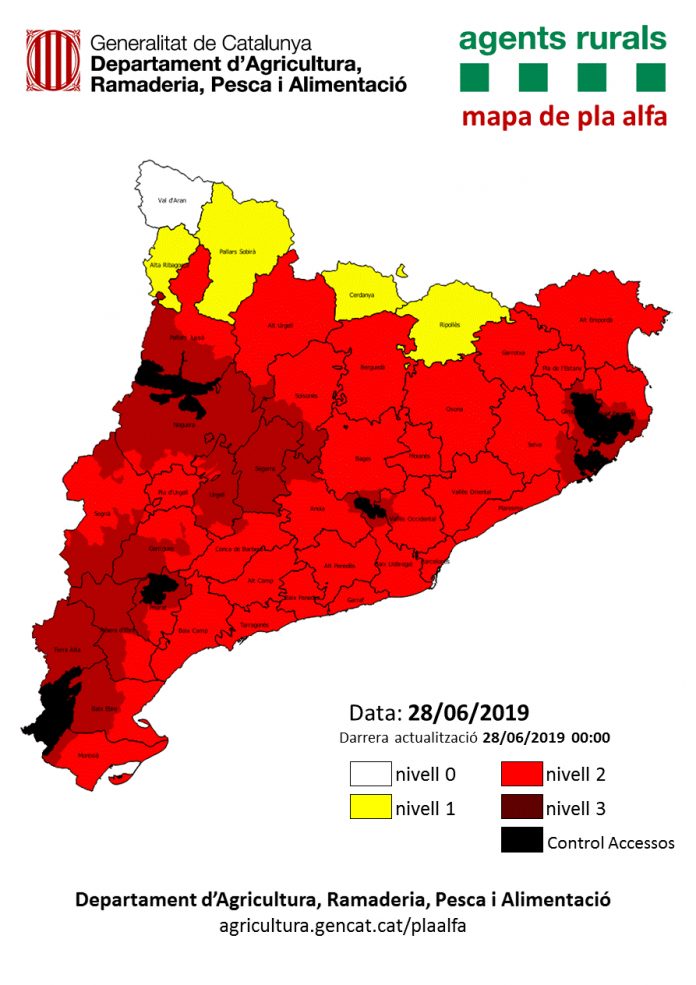 mapa pla alfa gavarres