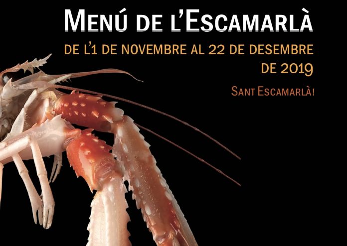 Menú de l'Escamarlà 2019