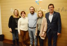 L'Ajuntament de Calonge i Sant Antoni, els comerciants i la Cambra de Comerç de Palamós renoven l'acord per impulsar el comerç local