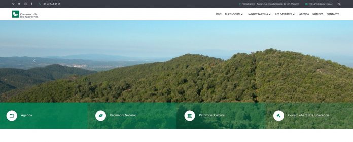 El Consorci de les Gavarres estrena pàgina web