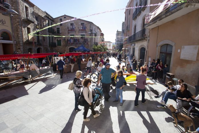 Festa del vi nou a la població de Calonge