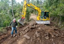 El Consorci de les Gavarres retira els vestigis urbanístics del paratge del Pla dels Vents a la zona del Àngels