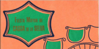 Cartell Festa Major de Cassà 1972