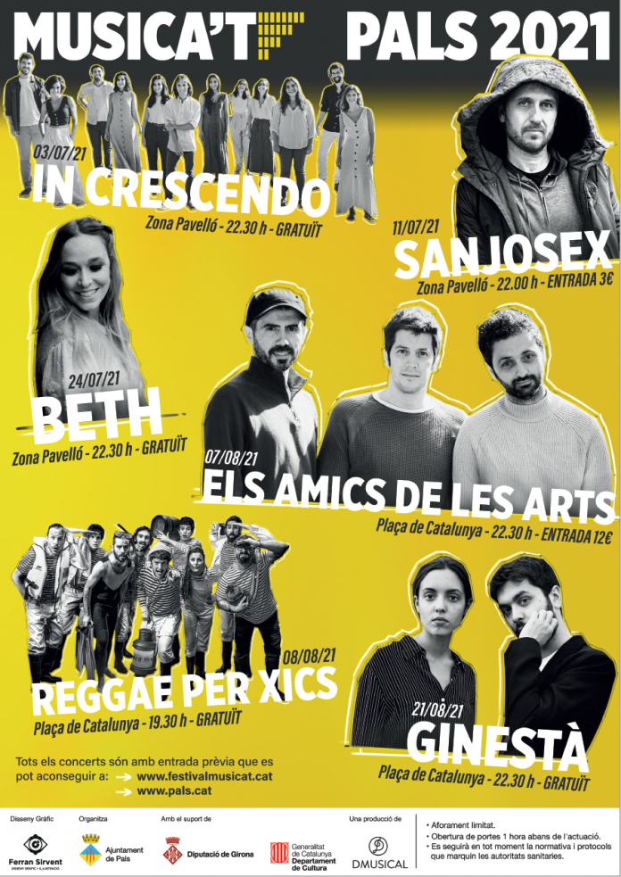 Cartell Musica't Pals 2021