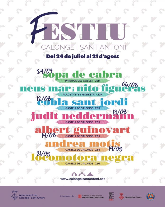 Cartell Festiu de Sant Antoni de Calonge