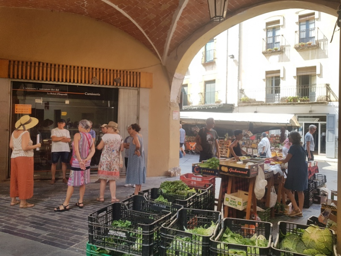 mercat de la Bisbal