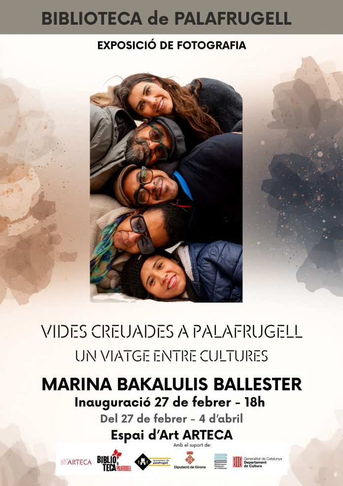 Biblioteca de Palafrugell acull l’exposició Vides Creuades de Marina Bakalulis Biblioteca de Palafrugell acull l’exposició Vides Creuades de Marina Bakalulis