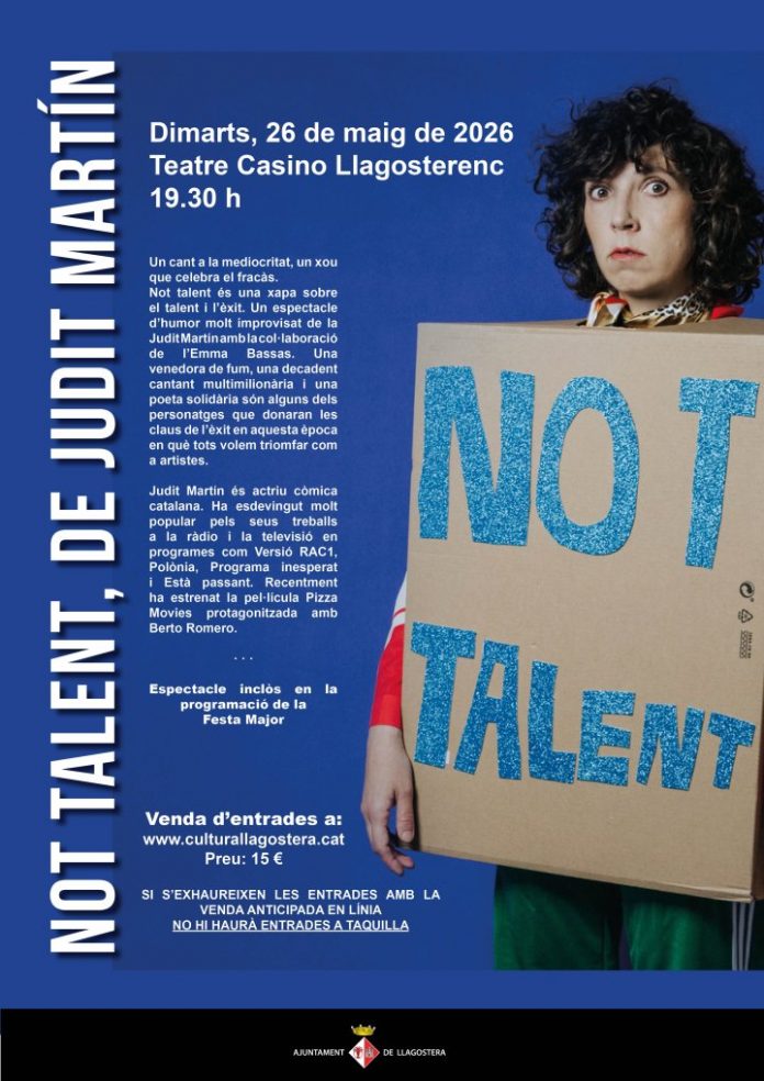 “Not Talent”, Judit Martín “Not Talent” Judit Martín