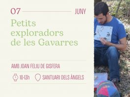 Petits exploradors de les Gavarres als Àngels (Sant Martí Vell)