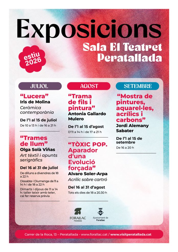 Cartell-exposicions-Peratallada-2026
