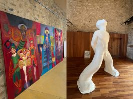 El castell de Calonge inaugura la temporada d'exposicions d'art amb una mostra doble de Francesc Artigau i Robert Llimós