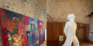 El castell de Calonge inaugura la temporada d'exposicions d'art amb una mostra doble de Francesc Artigau i Robert Llimós
