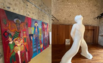 El castell de Calonge inaugura la temporada d'exposicions d'art amb una mostra doble de Francesc Artigau i Robert Llimós