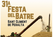 Sant Climent de Peralta celebrarà la 31a Festa del Segar i del Batre el 19 de juliol