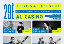 Gerard Solano i Toni Molina actuen al Festival d’Estiu del Casino Llagosterenc festival casino musical estiu llagostera