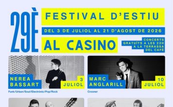 Gerard Solano i Toni Molina actuen al Festival d’Estiu del Casino Llagosterenc festival casino musical estiu llagostera