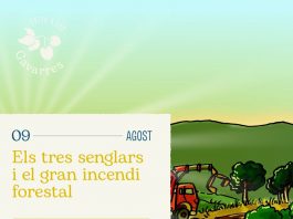 Llambilles acull una activitat familiar per descobrir com el bosc mediterrani conviu amb els incendis gavarres llambilles