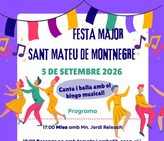 Festa Major de Sant Mateu de Montnegre Sant Mateu de Montnegre