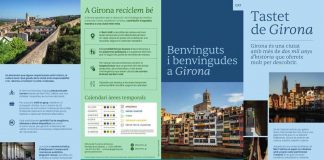 Girona edita un nou fulletó per informar els visitants sobre mobilitat i recollida de residus al Barri Vell