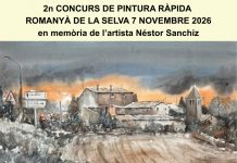 2n Concurs de pintura ràpida romanyà
