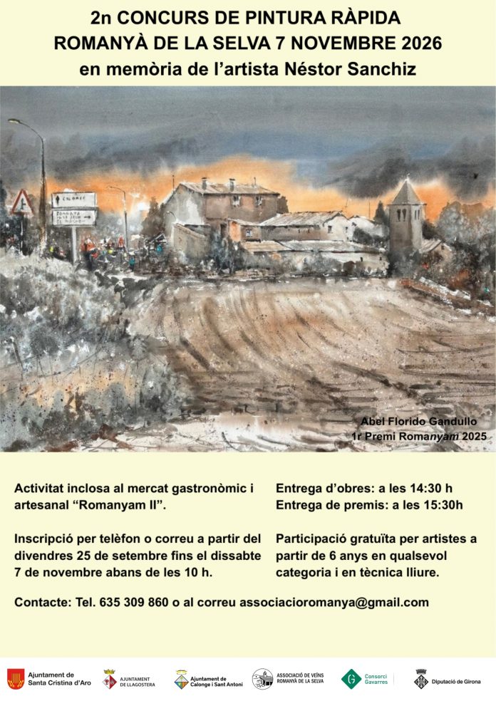 2n Concurs de pintura ràpida romanyà 2n Concurs de pintura ràpida romanyà